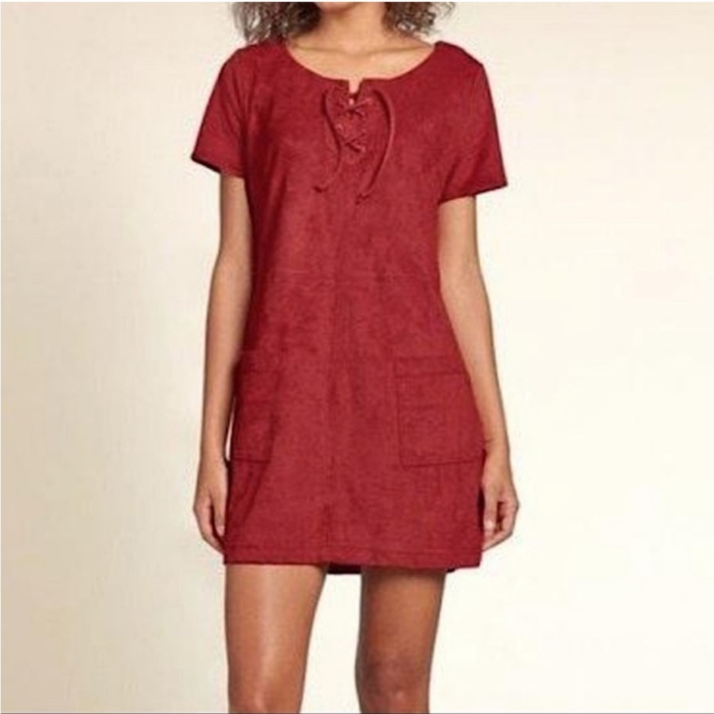 Hollister suede mini dress, size small